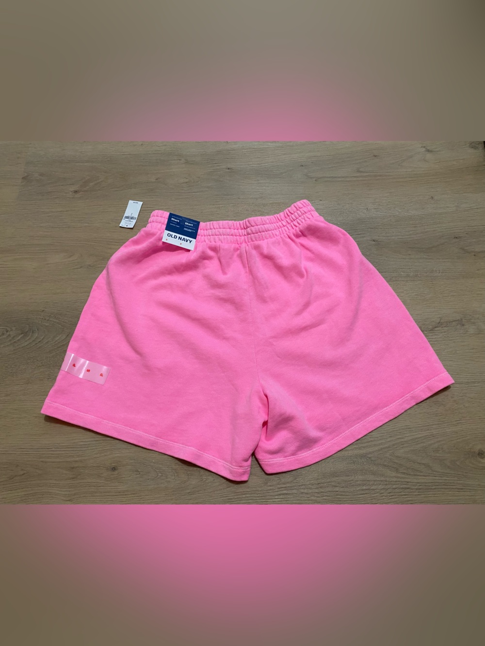 Old Navy Bright Pink Terry Athletic Shorts